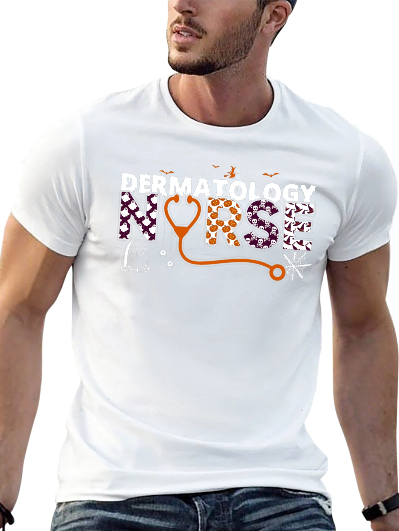 Dermatology Nurse Halloween T-Shirt