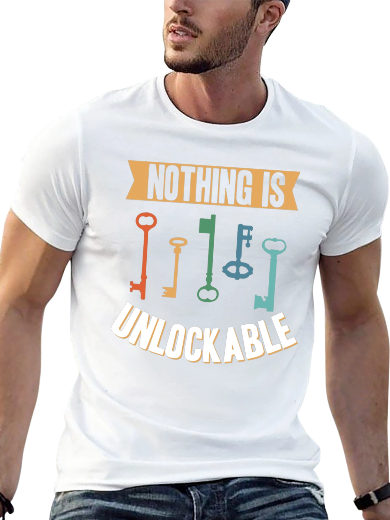 Nothing is Unlockable Graphic T-Shirt
