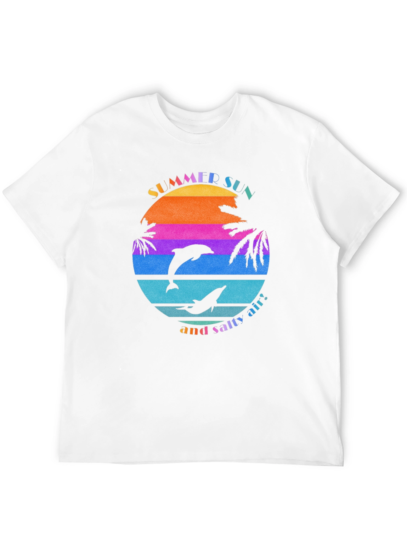 Summer Sun Dolphin Graphic Tee