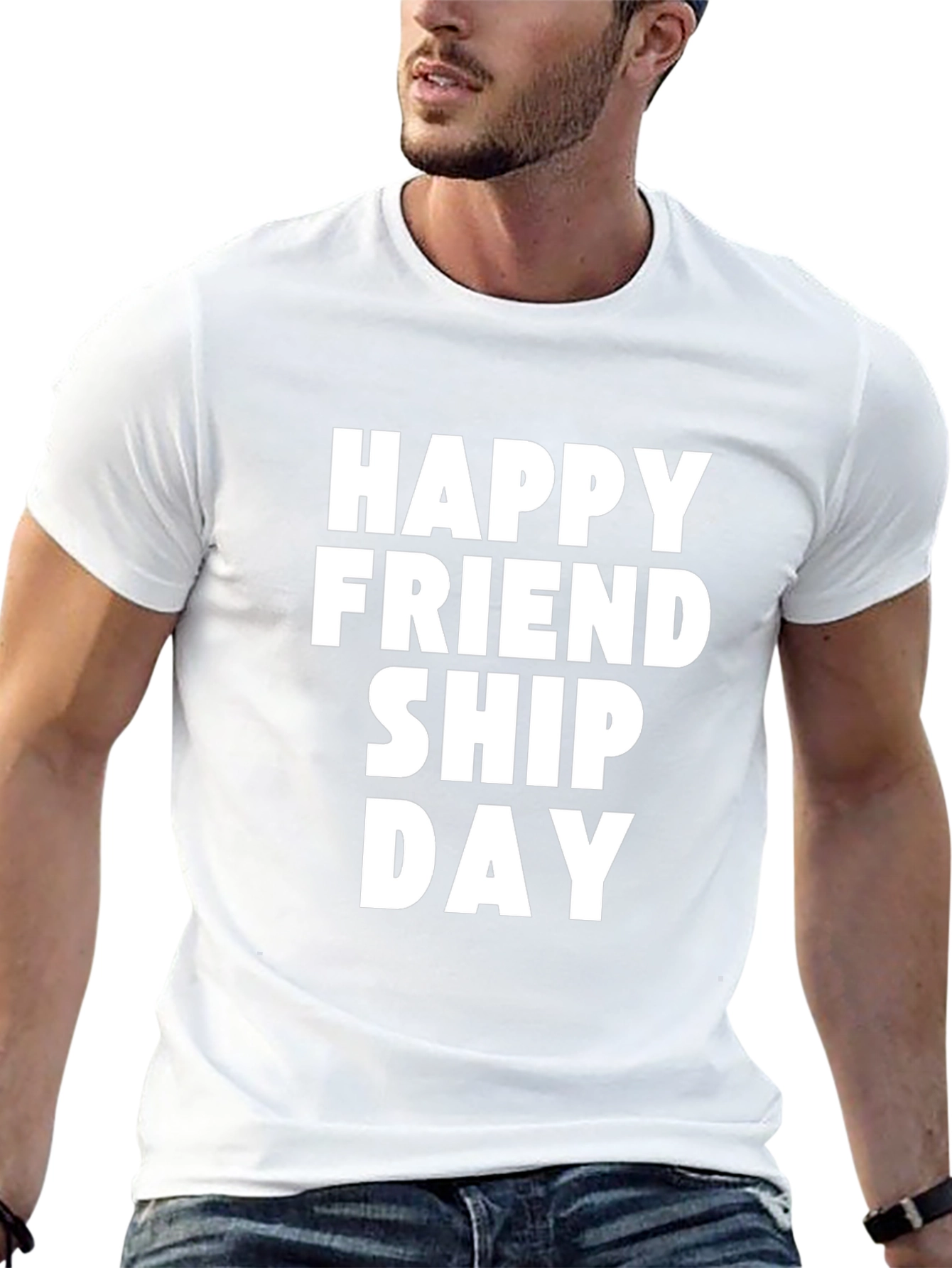 Happy Friendship Day Graphic T-Shirt