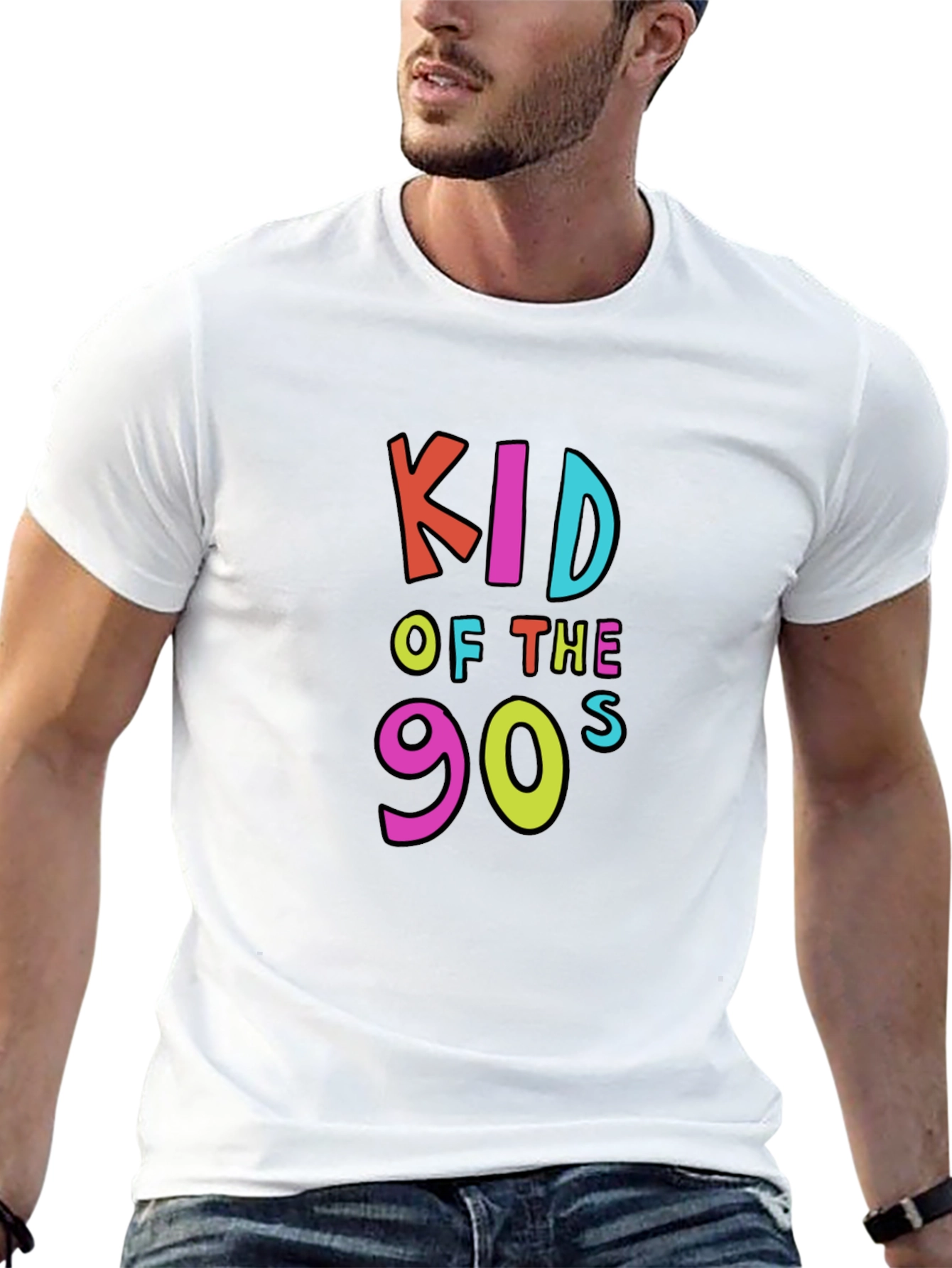 Kid of the 90s Black T-Shirt