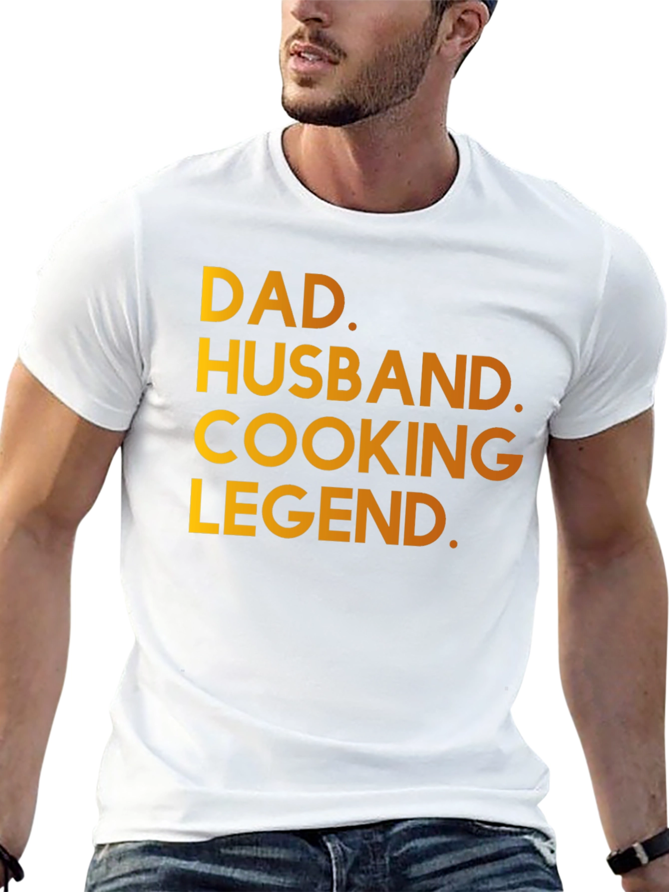 Dad Husband Cooking Legend T-Shirt