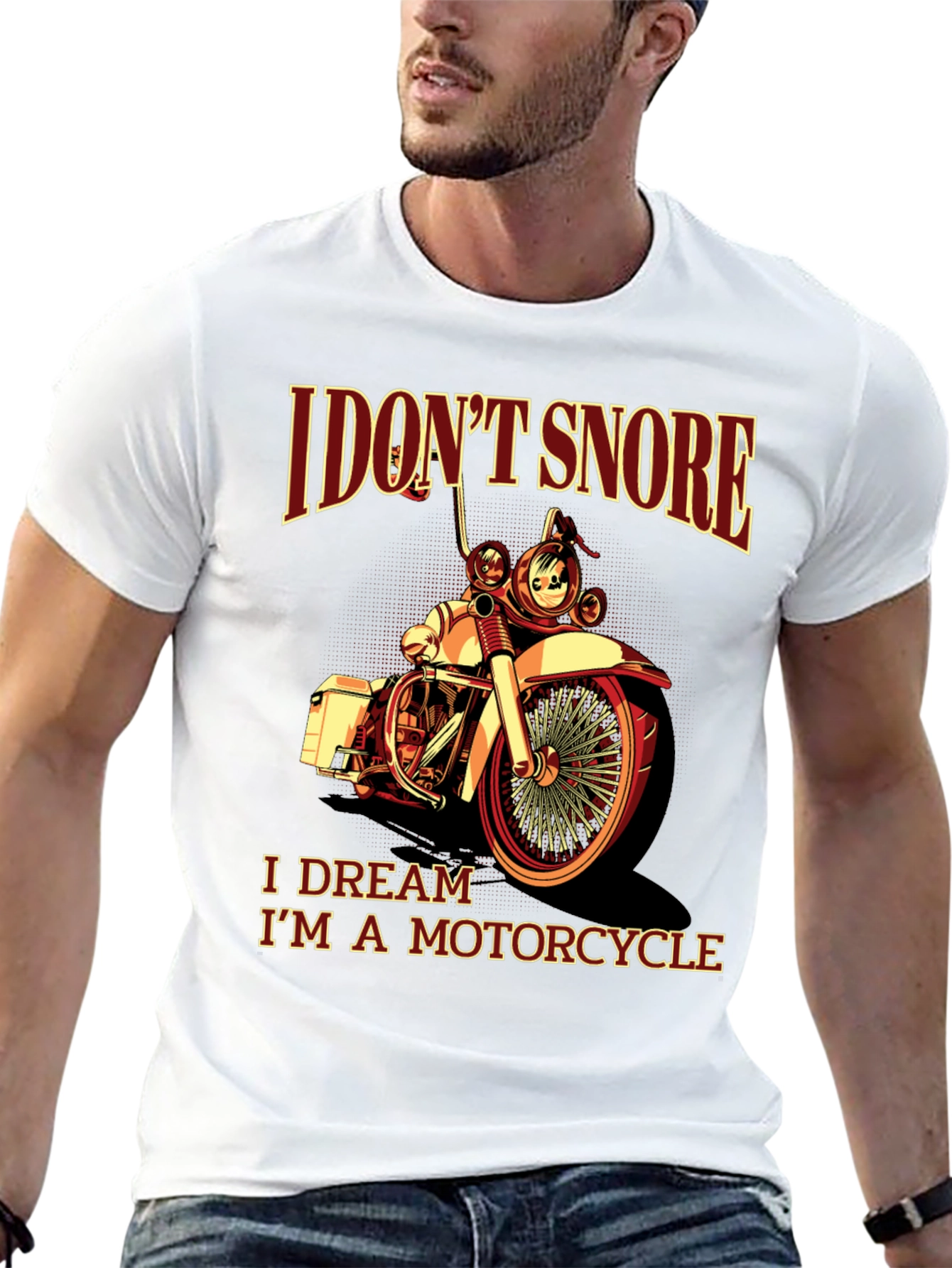I Dont Snore Motorcycle T-Shirt