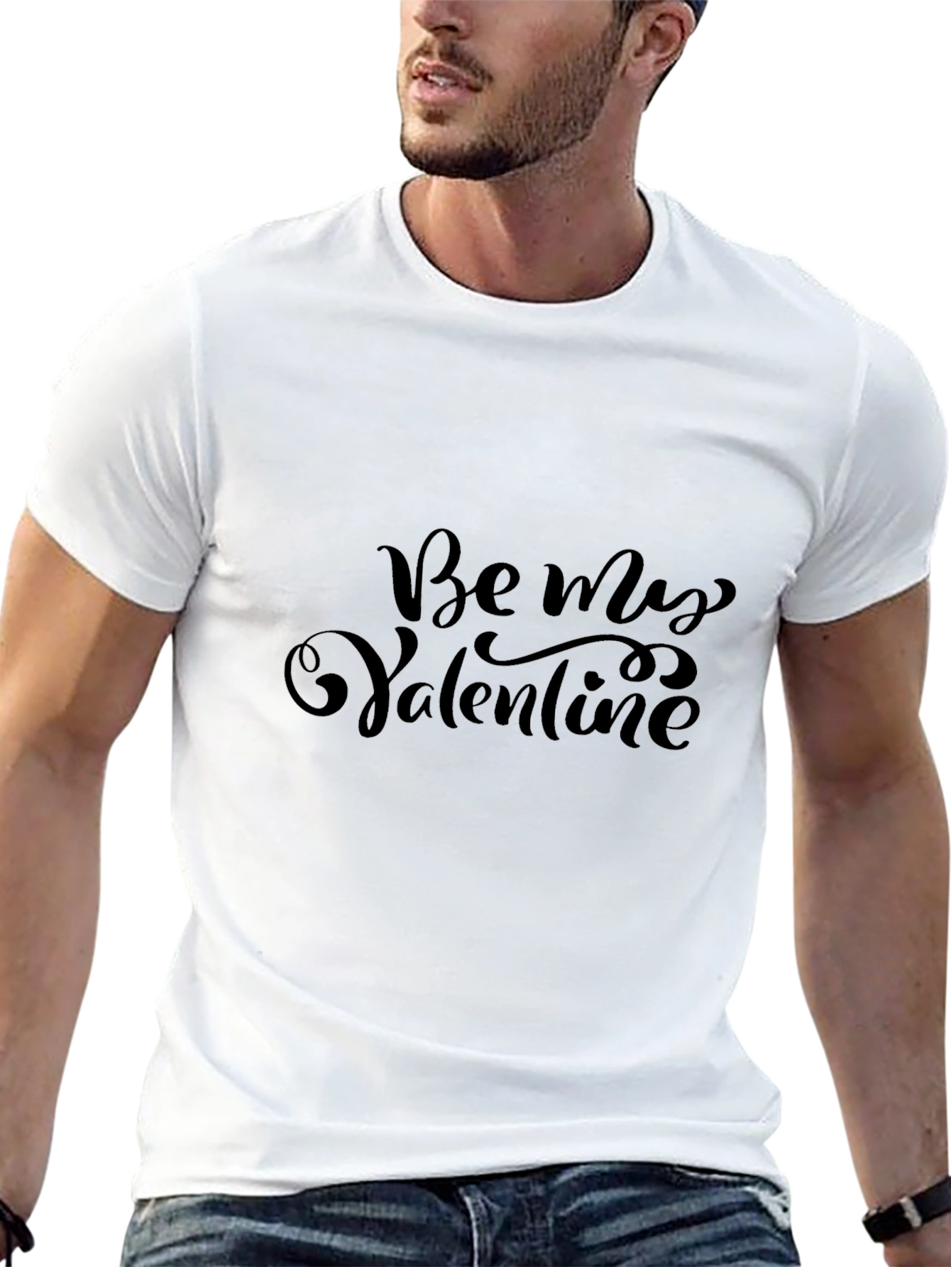 Be My Valentine Black T-Shirt