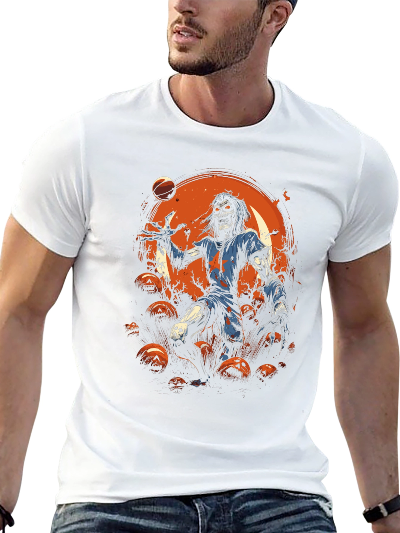 Zombie Basketball Halloween T-Shirt