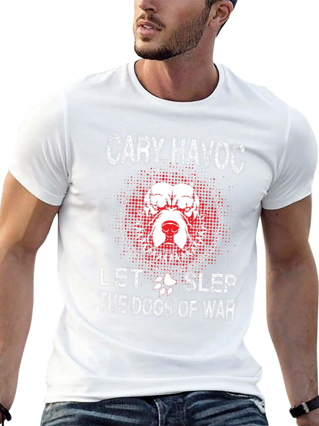 Cary Havoc Dog of War Graphic Tee