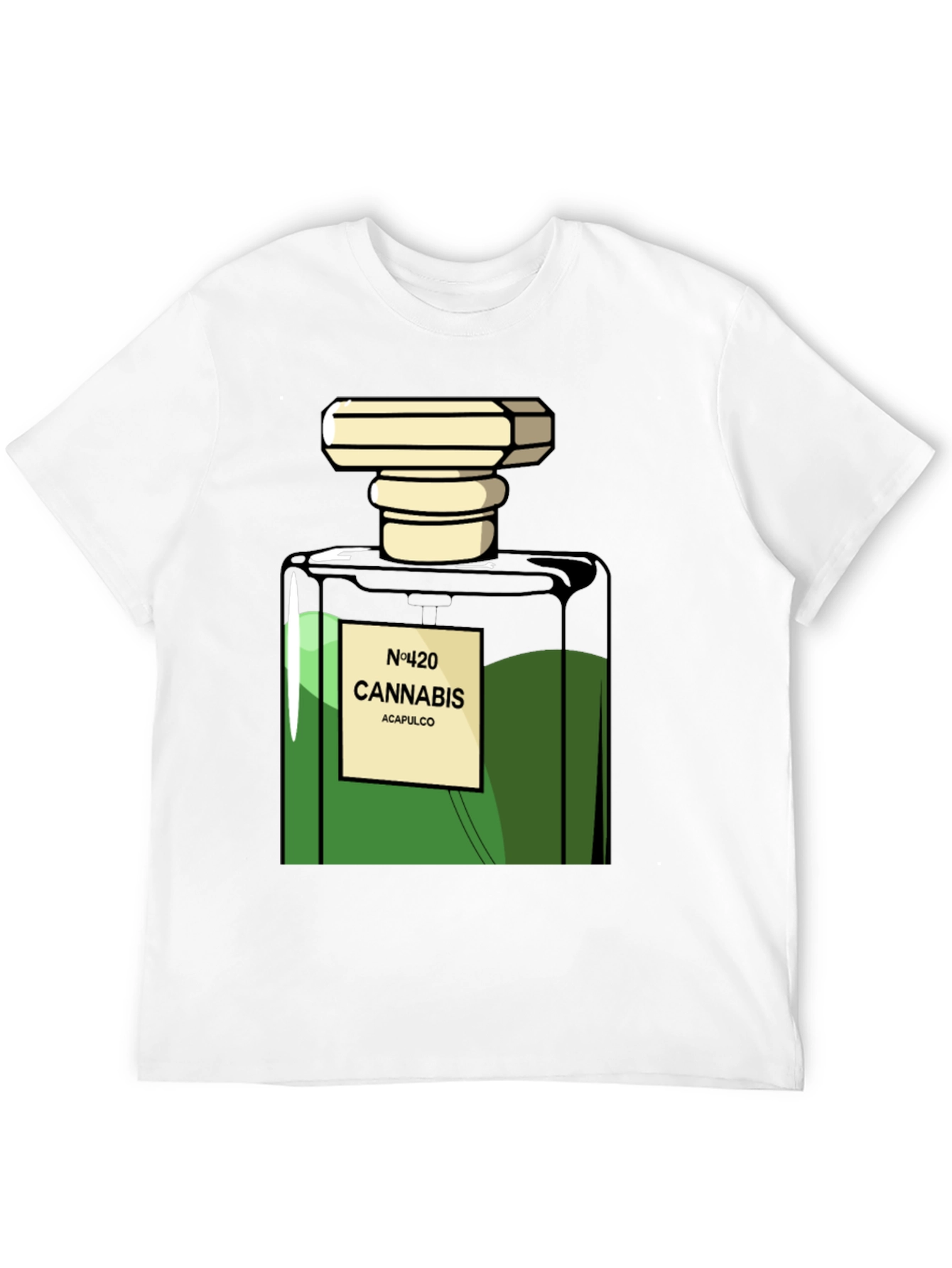 Cannabis Perfume Parody T-Shirt