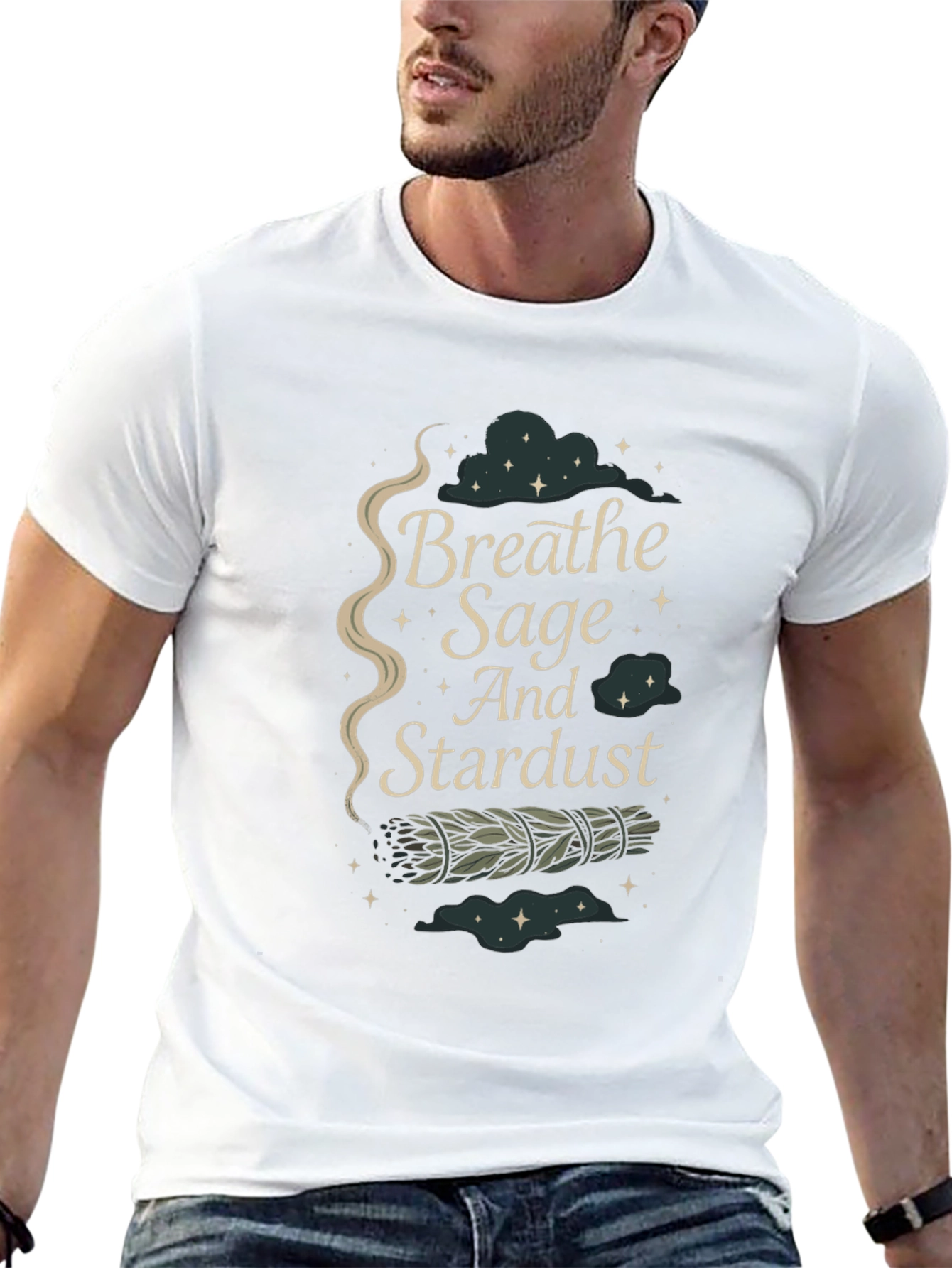 Breathe Sage & Stardust T-Shirt