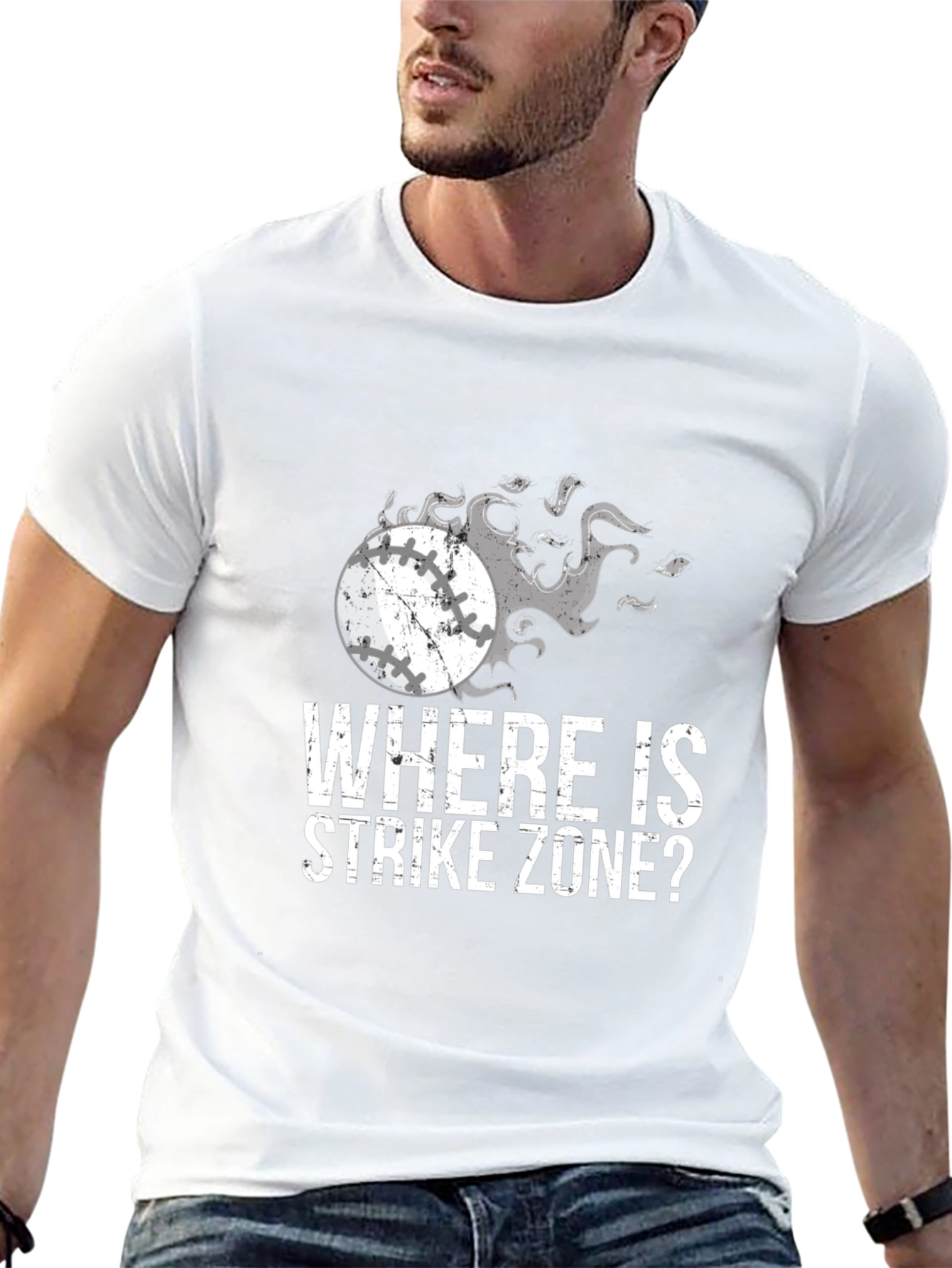 Where is Strike Zone? Baseball T-Shirt