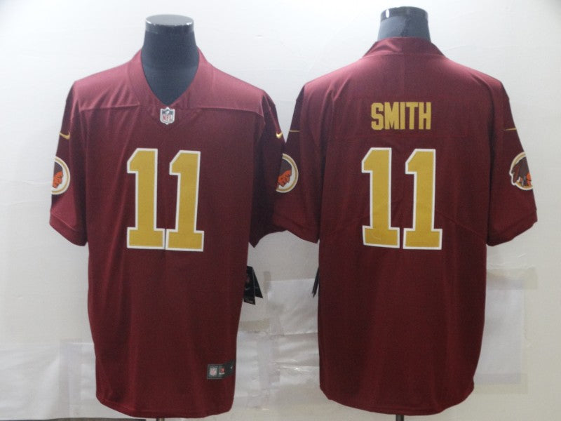 Men's Washington Commanders Alex Smith #11 Red Game Player Jerseys