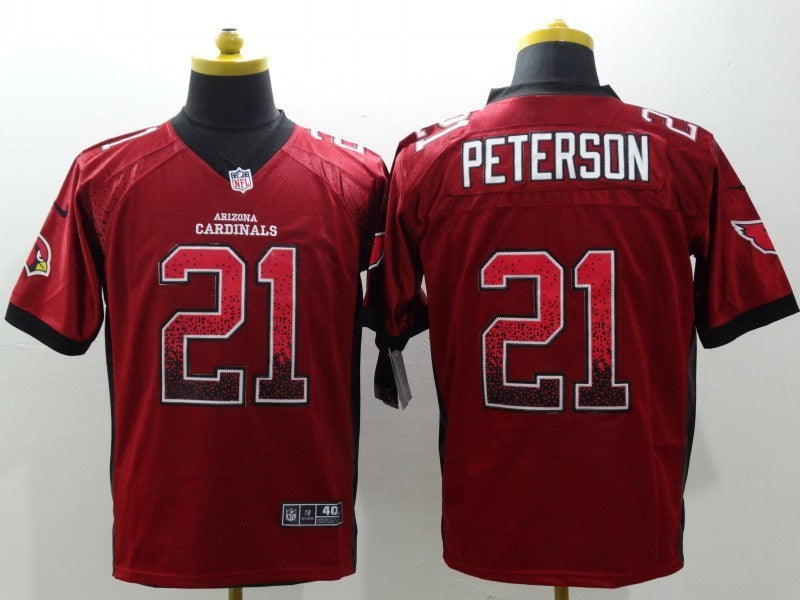 Men's Arizona Cardinals Patrick Peterson #21 Red Game Jerseys
