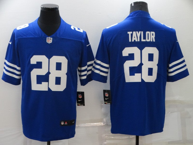 Men's Indianapolis Colts Jonathan Taylor #28 Blue Game Player Jerseys
