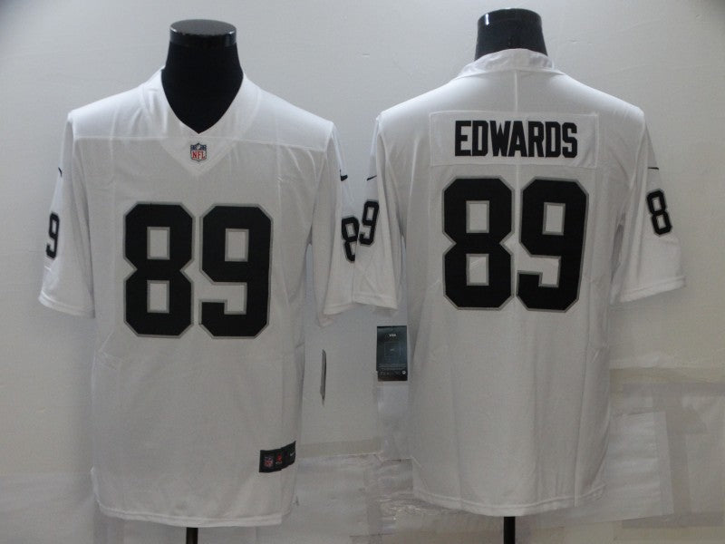 Men's Las Vegas Raiders Bryan Edwards #89 White Game Jerseys