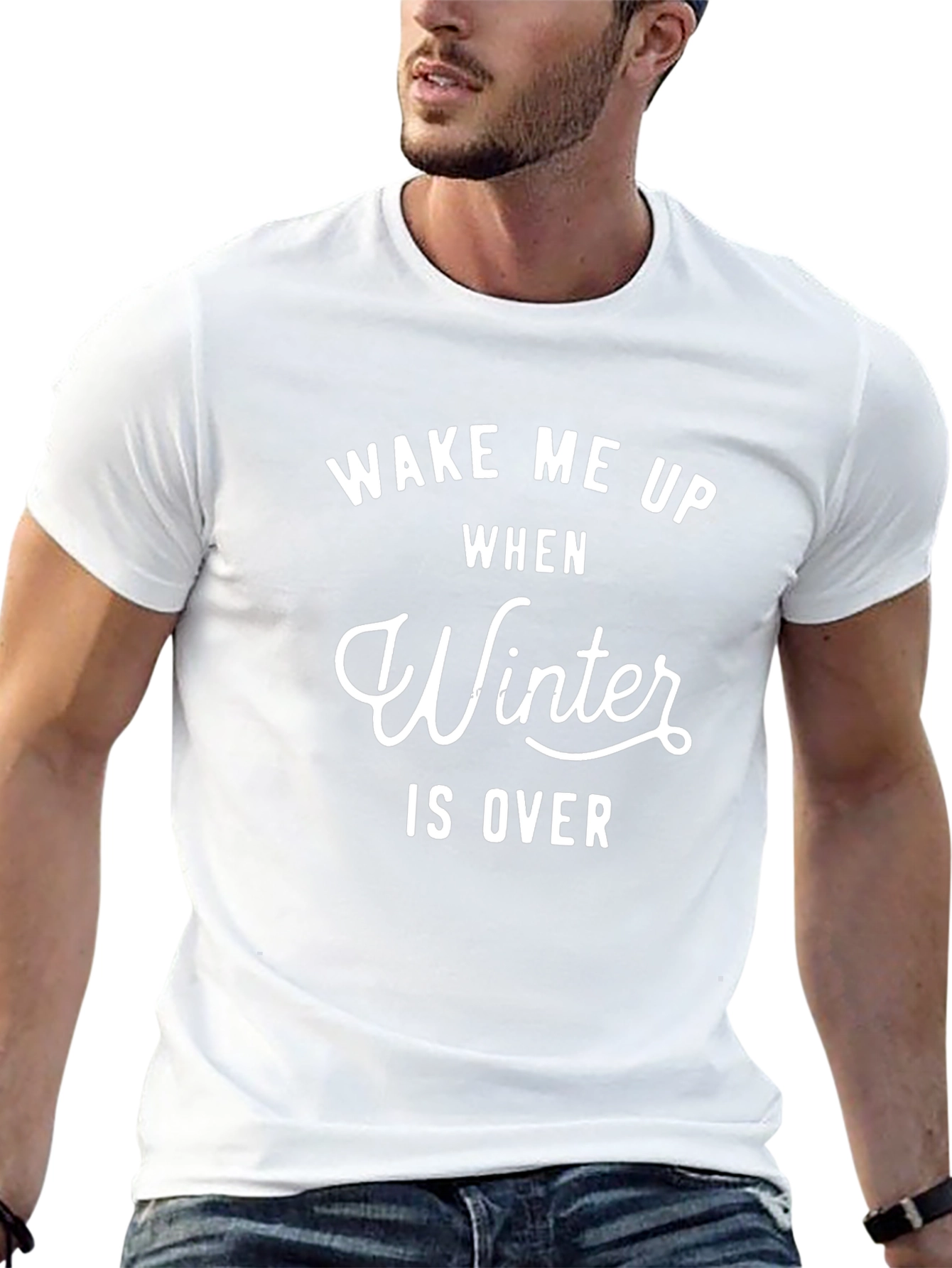 Wake Me Up When Winter Is Over Graphic Tee