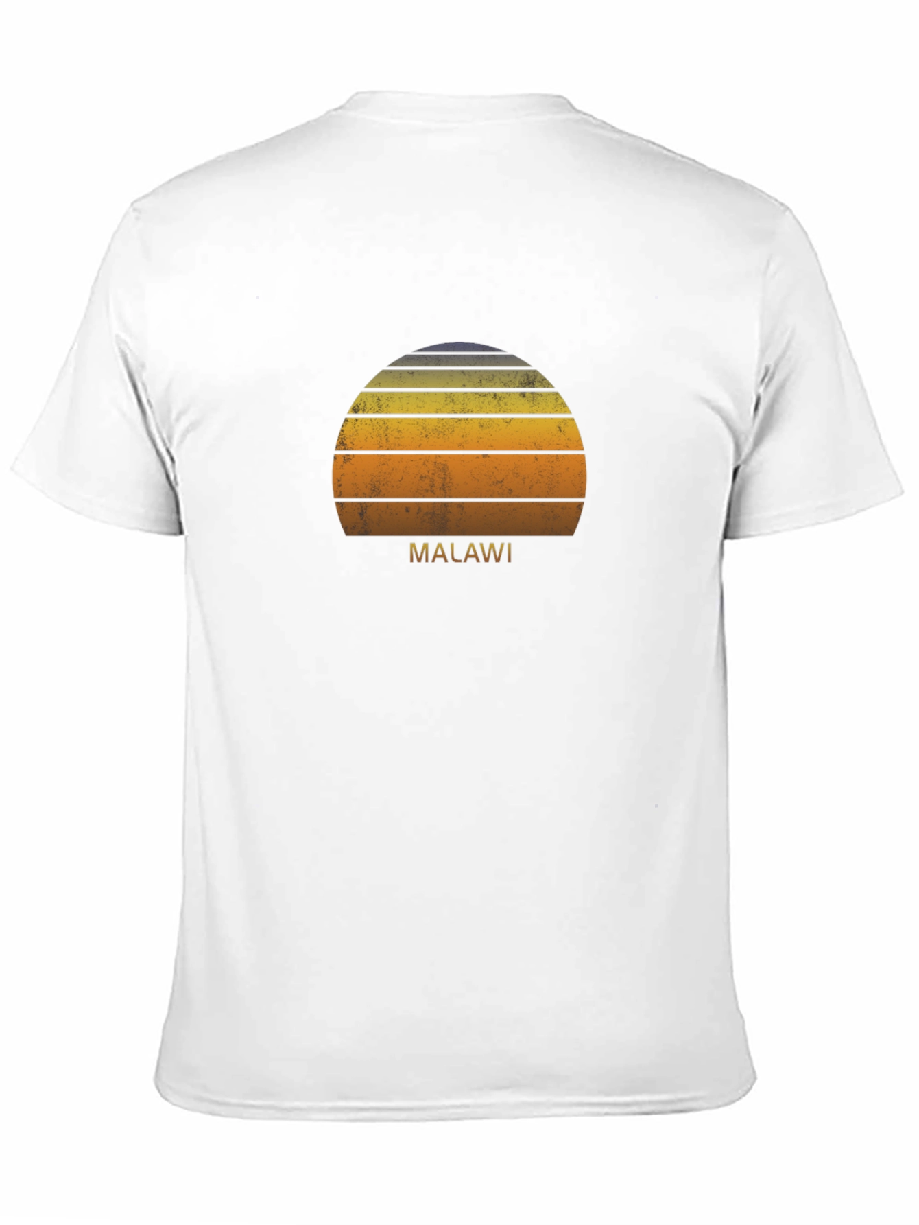 Malawi Retro Sunset T-Shirt | Stylish & Comfortable