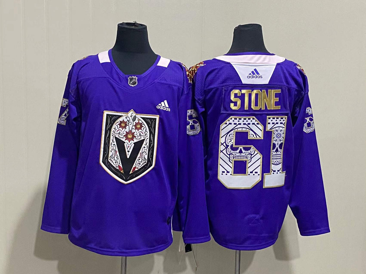 Men's Vegas Golden Knights Mark Stone #61 Blue Breakaway Player Jerseys