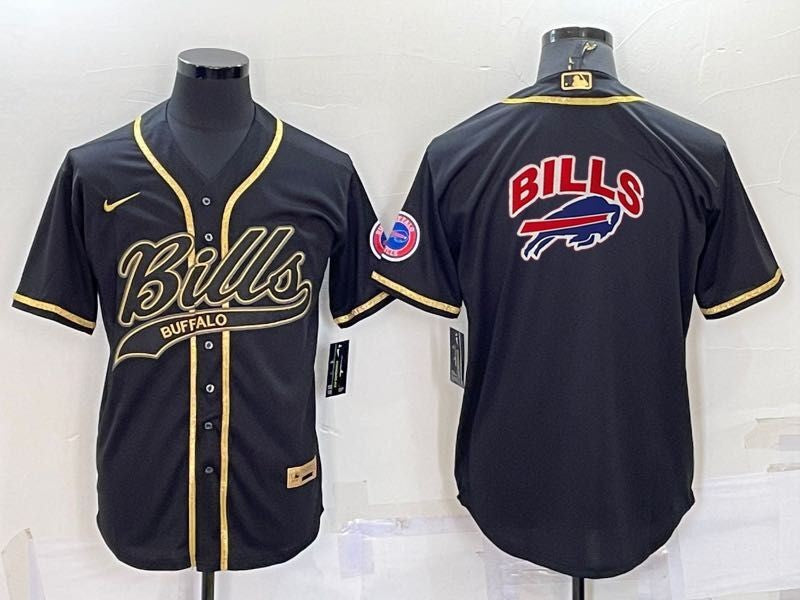 Men's Buffalo Bills Black Game Jerseys