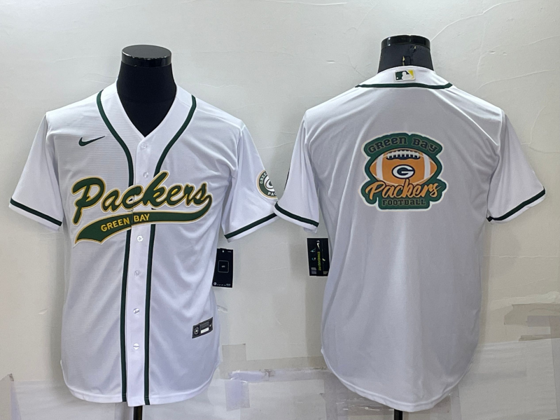 Men's Green Bay Packers White Game Jerseys