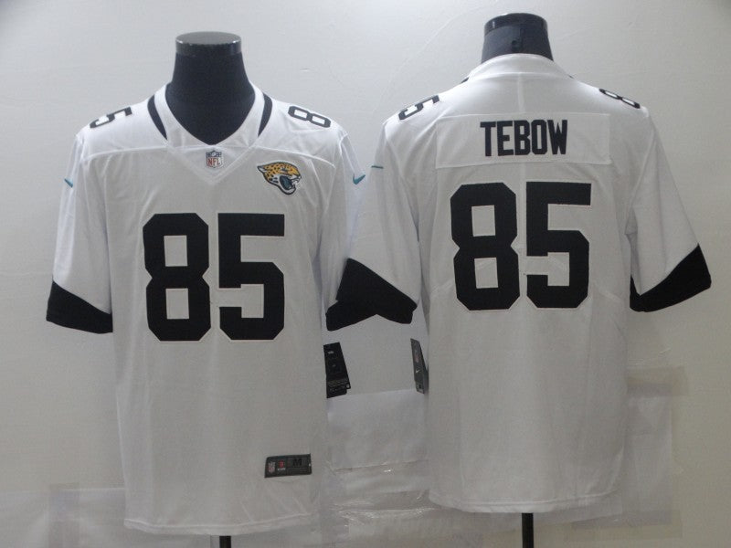 Men's Jacksonville Jaguars Tim Tebow #85 White Game Jerseys