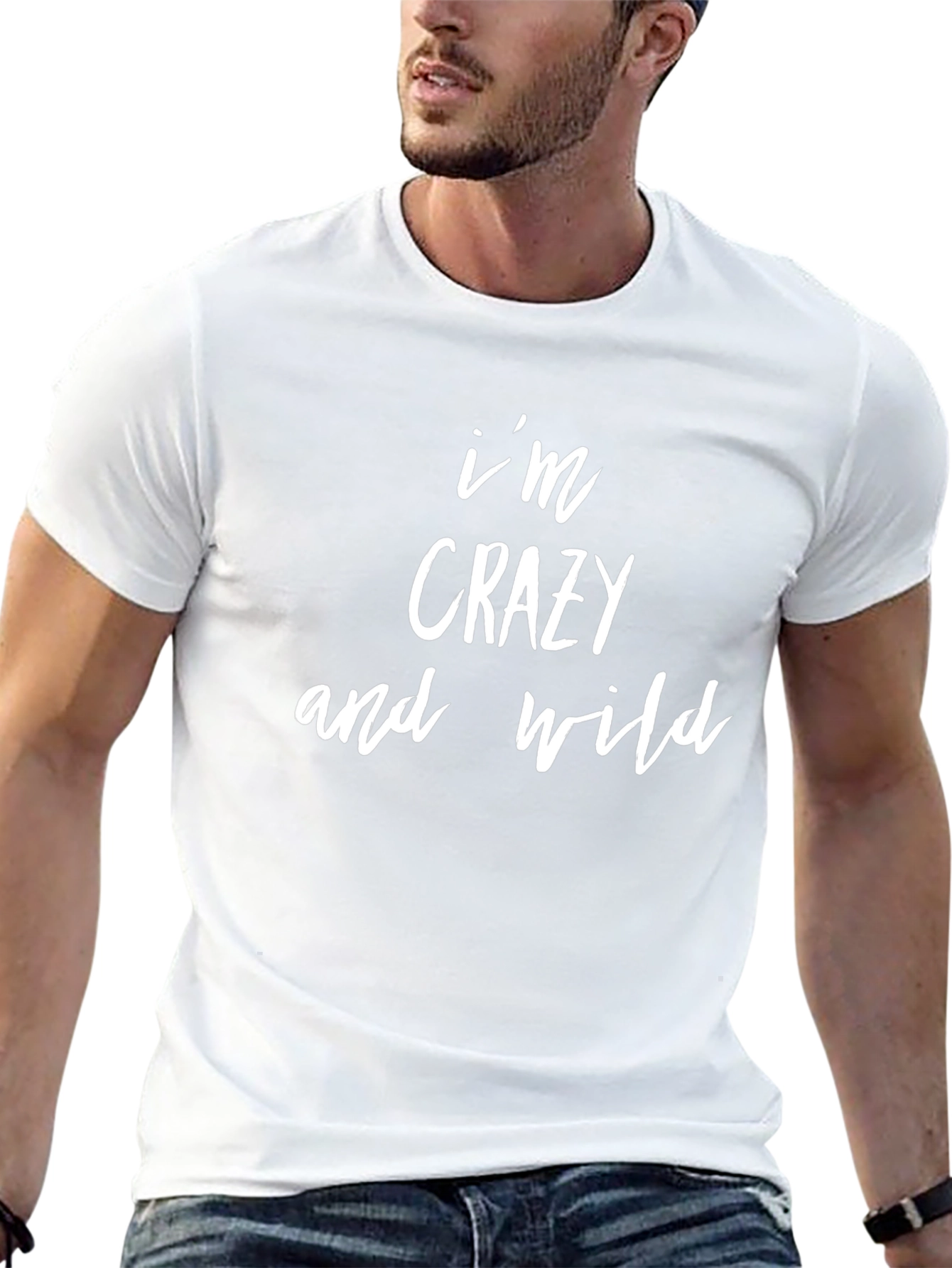 Im Crazy and Wild - Graphic Tee