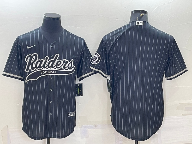 Men's Las Vegas Raiders Black Player Blank Jerseys