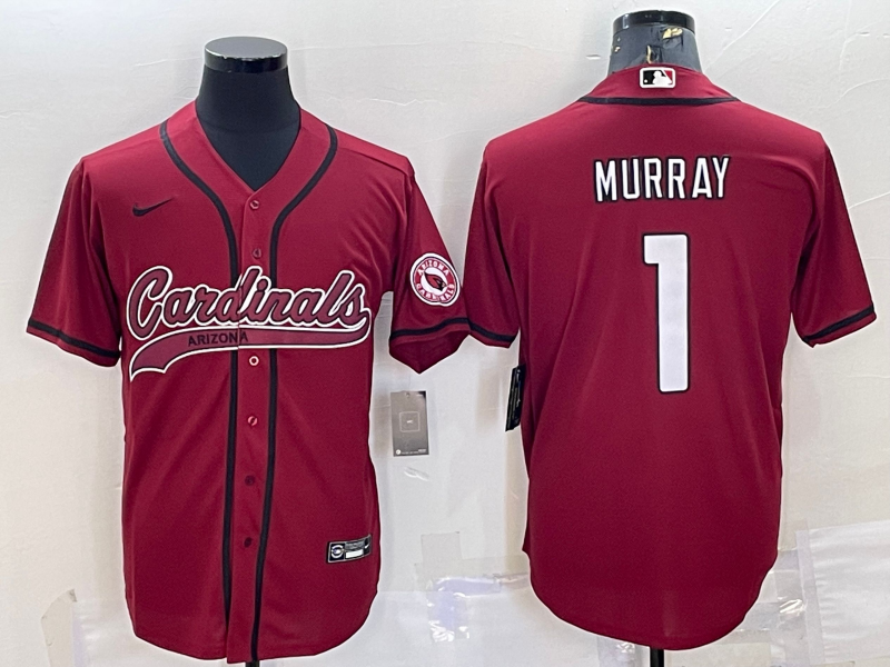 Men's Arizona Cardinals Kyler Murray #1 Red Game Jerseys Joint Edition