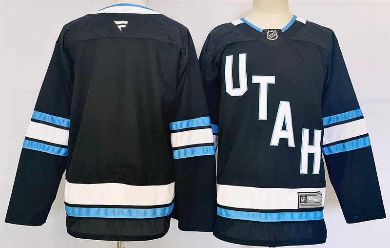 Men's Phoenix Coyotes Blank Black Game Jerseys
