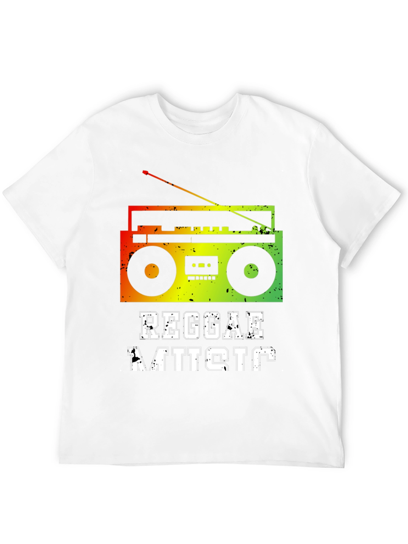 Reggae Music Retro Radio T-Shirt