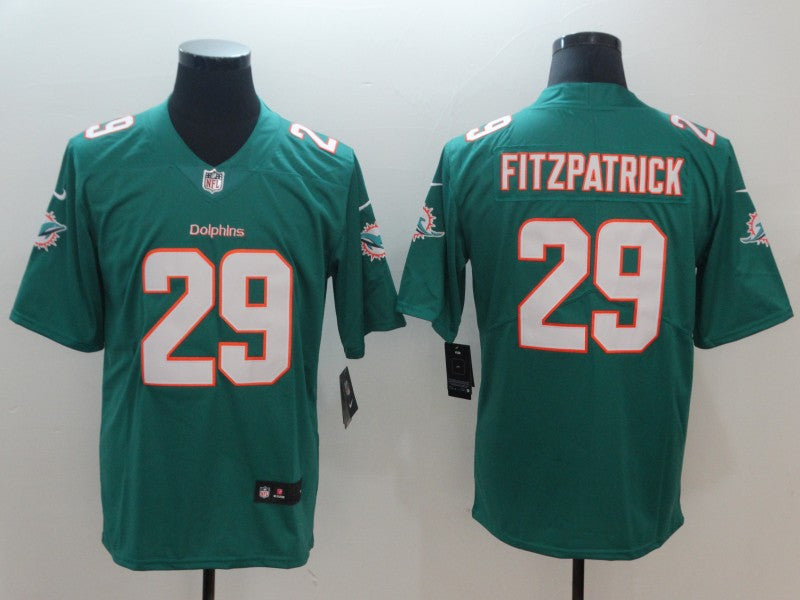 Men's Miami Dolphins Ryan Fitzpatrick #29 Green Game Jerseys