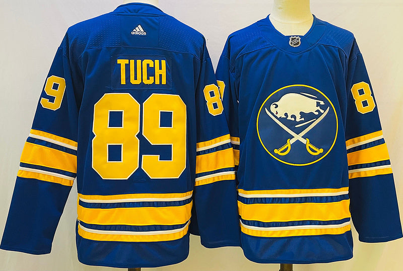 Men's Buffalo Sabres Alex Tuch #89 Royal Replica Jerseys