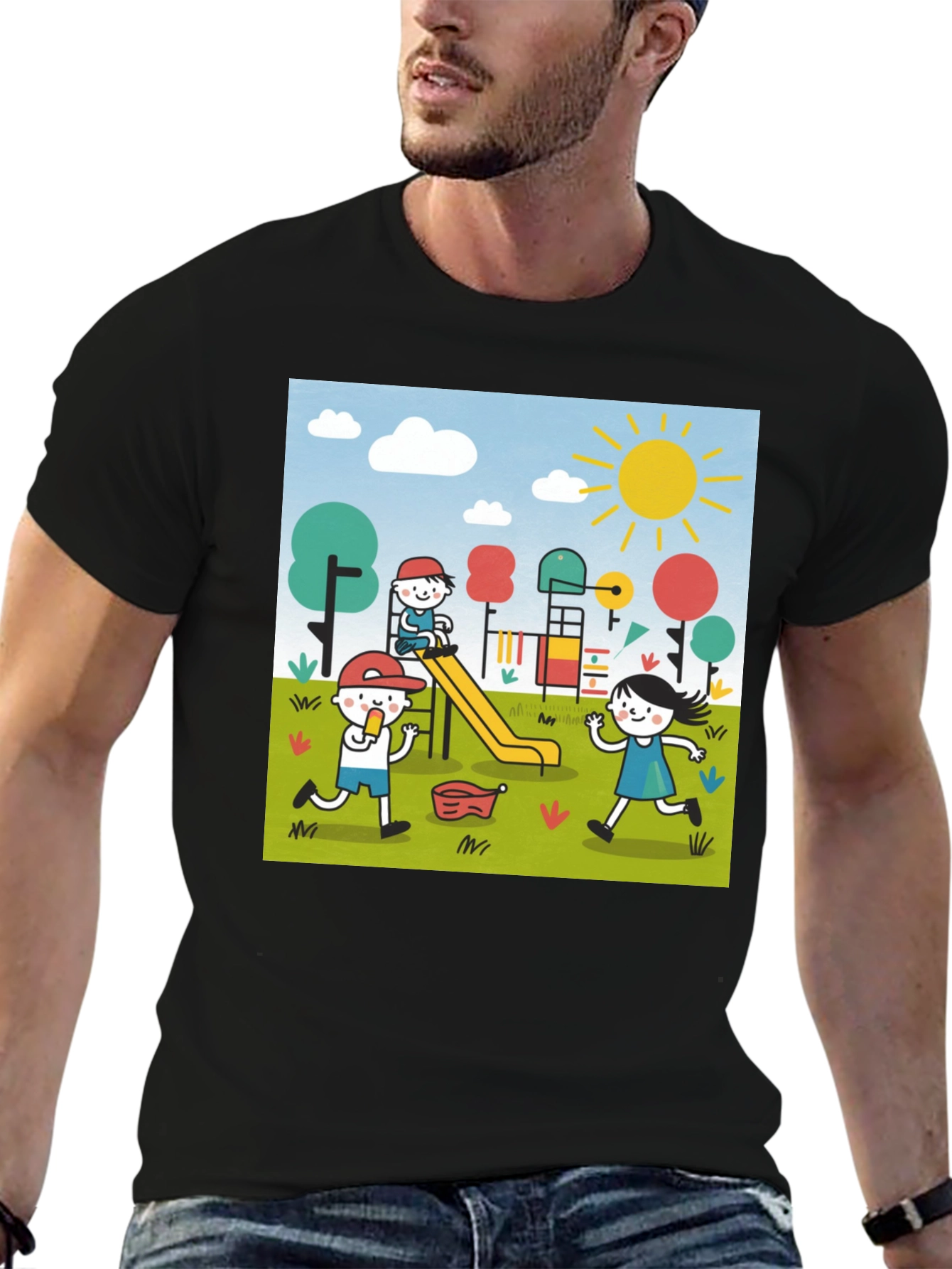 Playful Kids Graphic Tee