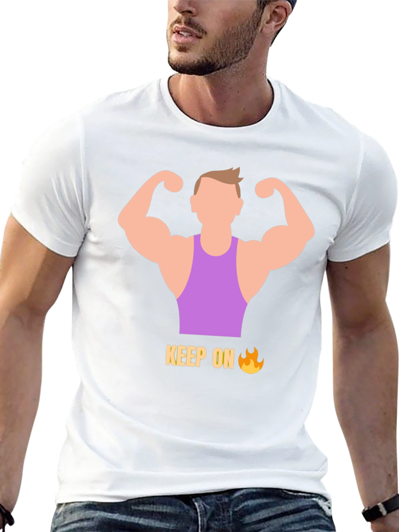 Keep On Fire Graphic T-Shirt