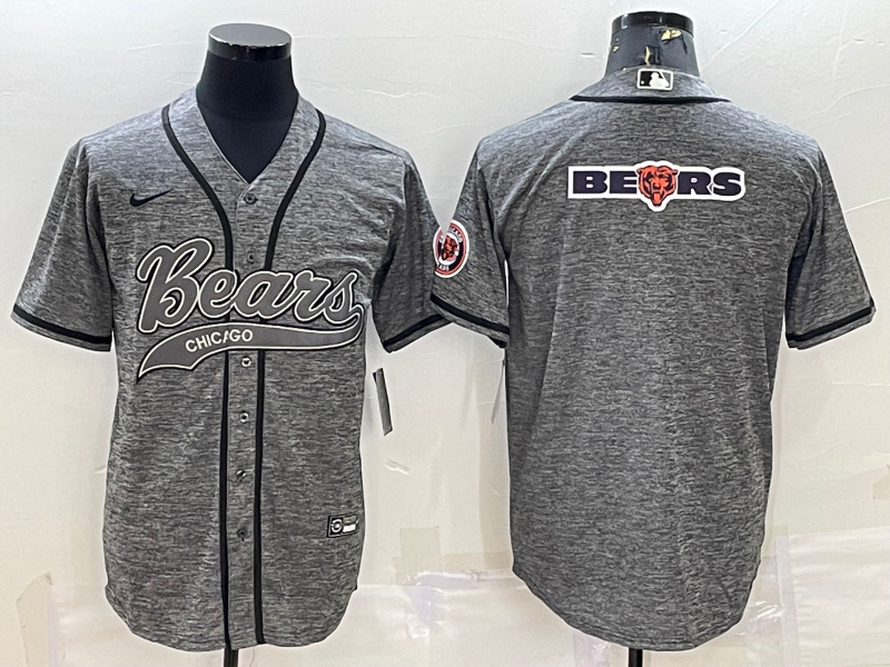 Men's Chicago Bears Gray Game Jerseys