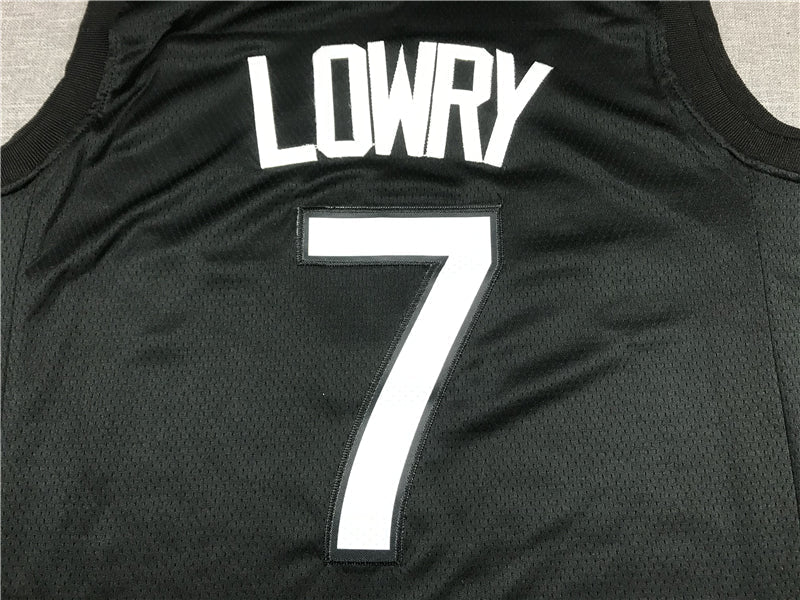 Men's Toronto Raptors Kyle Lowry Black/Purple 2020/21 Swingman Player Jerseys