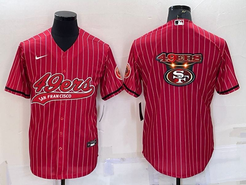 Men's San Francisco 49ers Red Player Jerseys