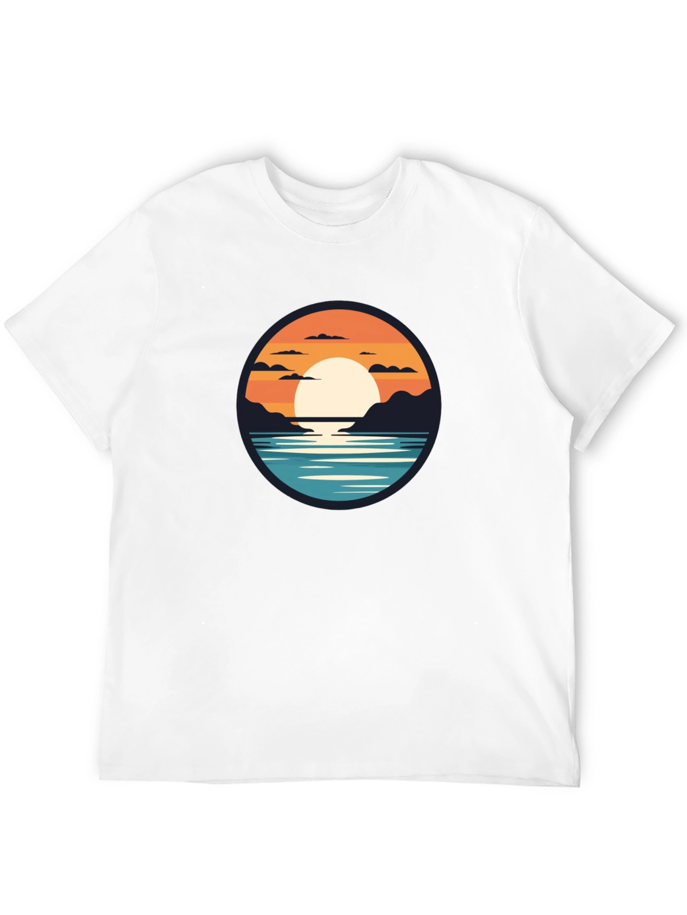 Sunset Graphic T-Shirt - Relaxed Fit