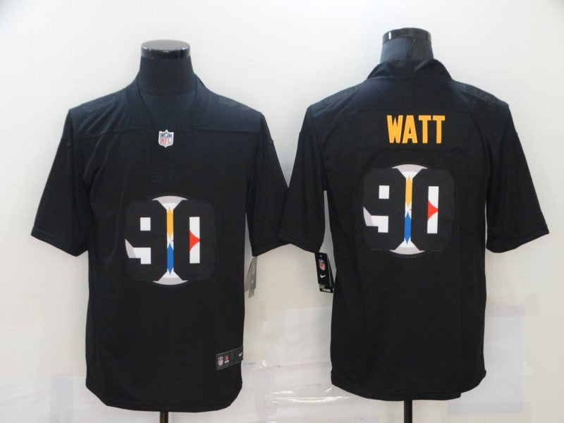 Men's Pittsburgh Steelers T.J. Watt Black Retired Player Jerseys
