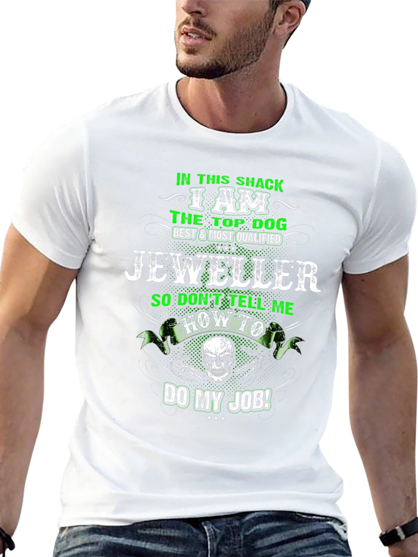 Jeweller Top Dog Graphic Tee