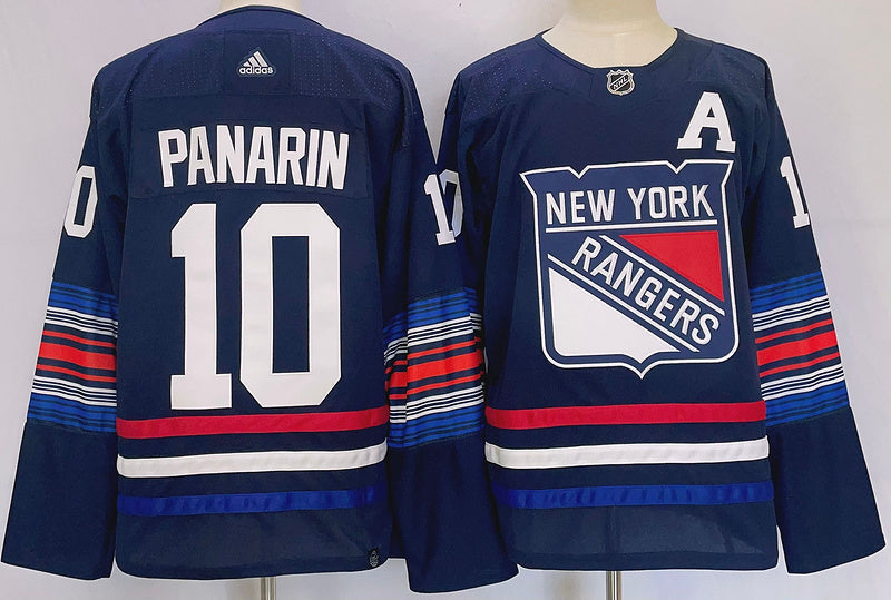 Men's New York Rangers Artemi Panarin #10 Blue Player Jerseys