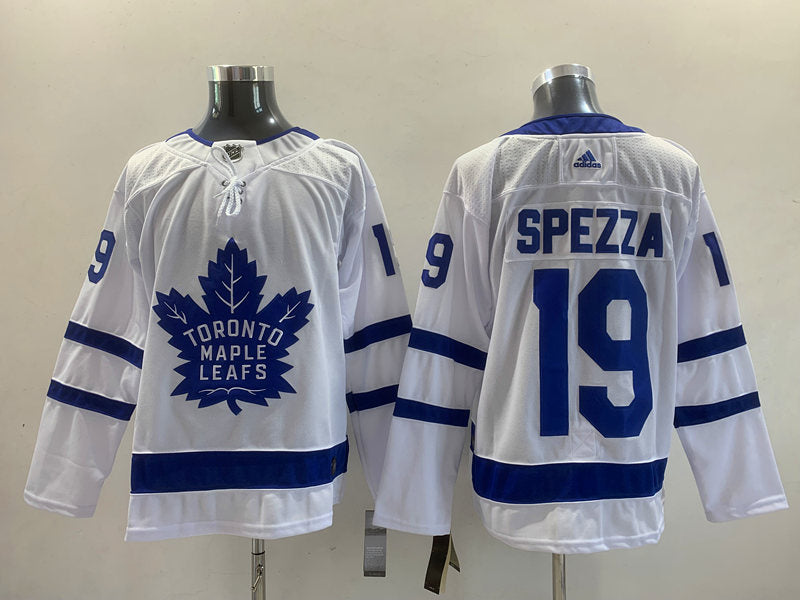 Men's Toronto Maple Leafs Jason Spezza #19 White Player Jerseys