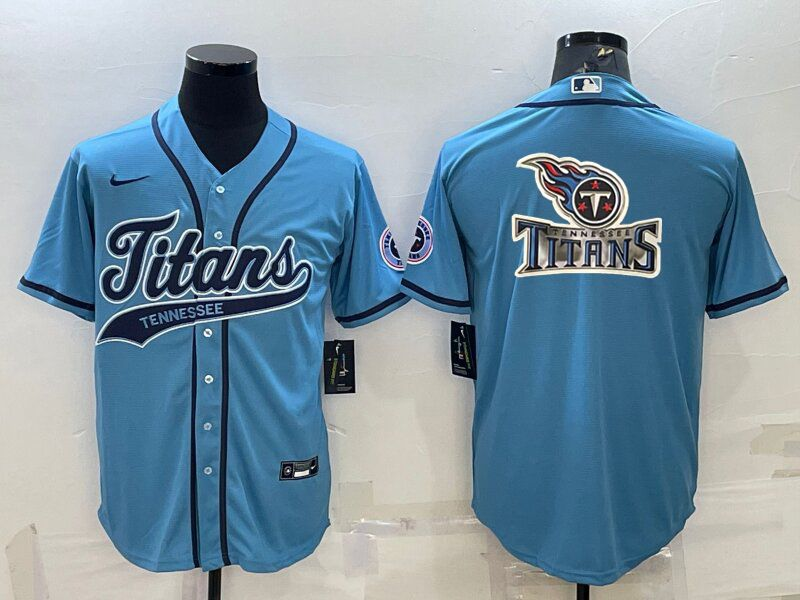 Men's Tennessee Titans Light Blue Fashion Jerseys