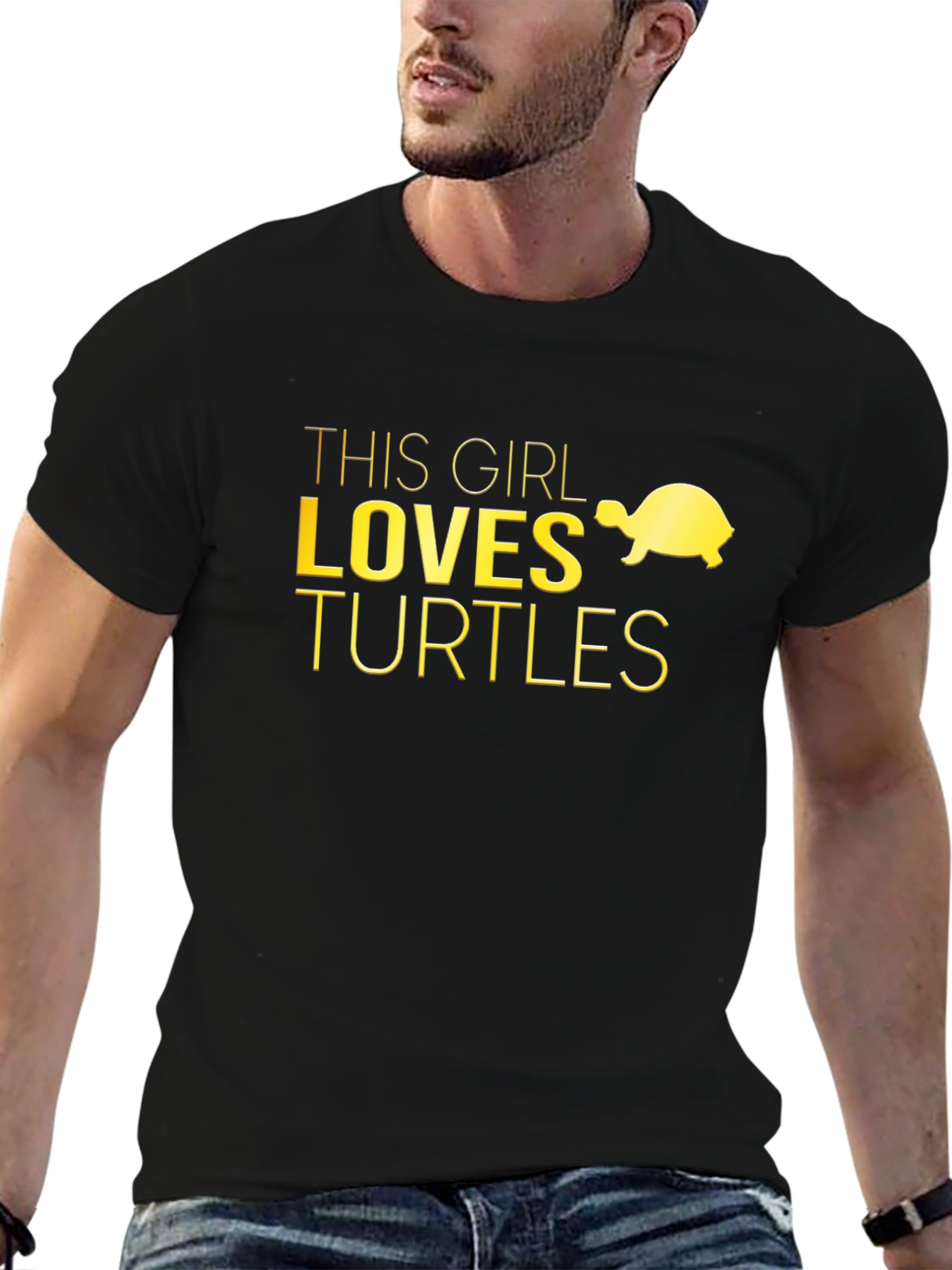 This Girl Loves Turtles Graphic Tee
