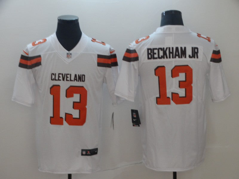 Men's Cleveland Browns Odell Beckham Jr. White Game Jerseys