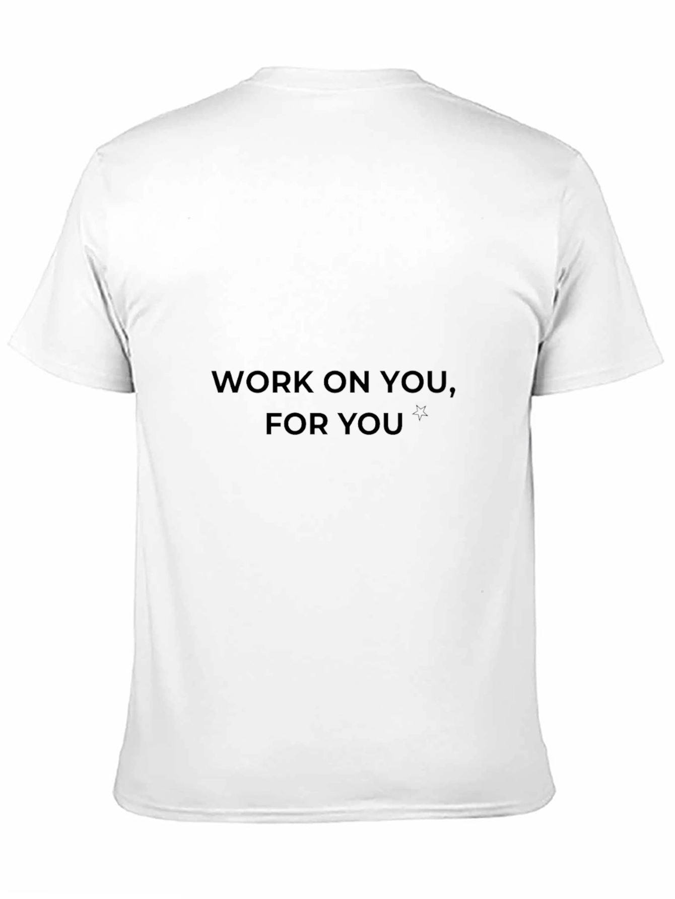 Work On You For You Black T-Shirt