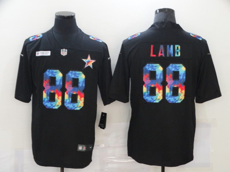 Men's Dallas Cowboys CeeDee Lamb #88 Black Alternate Game Jerseys