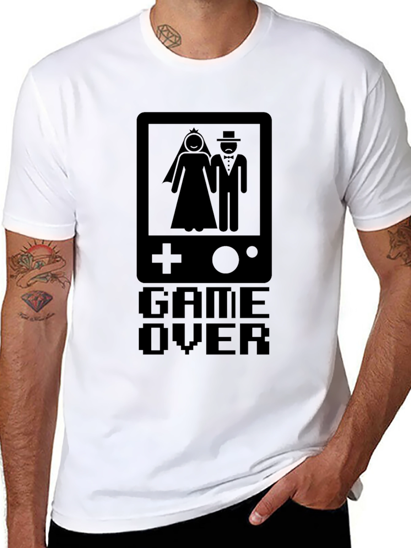 Game Over Wedding T-Shirt