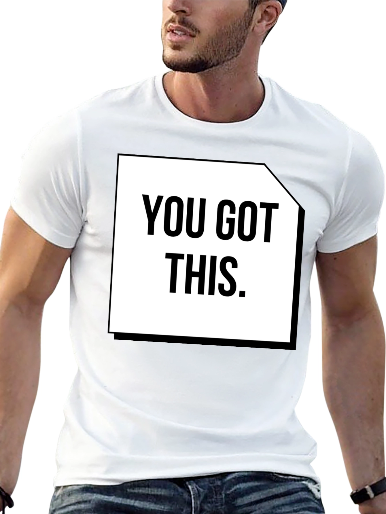 Motivational T-Shirt - You Got This - Black