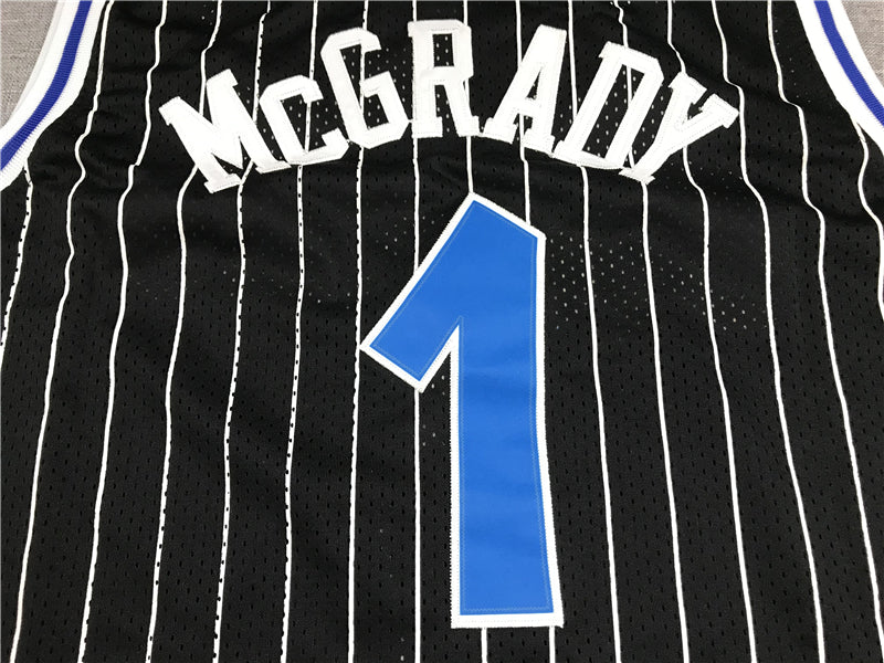Men's Orlando Magic Tracy McGrady 2003-04 Black Hardwood Classics Swingman Jerseys