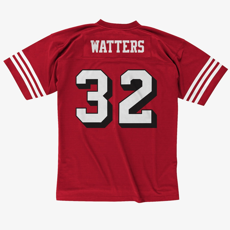 Men's Ricky Watters Scarlet San Francisco 49ers 1994 Legacy Jersey