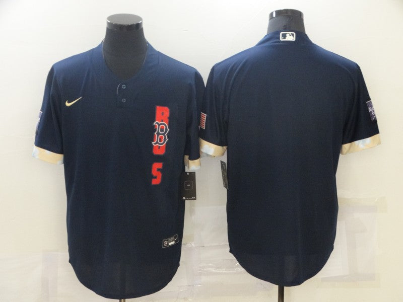 Men's Boston Red Sox Navy ALL STAR Blank Jerseys